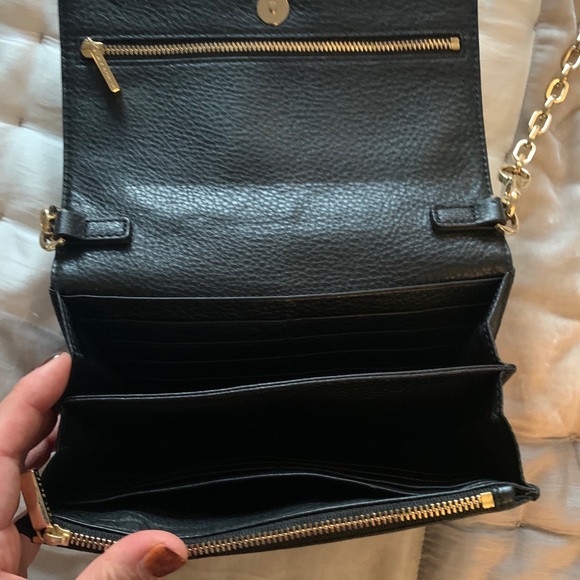 Tory Burch leather wallet on a chain - Picture 4 of 7